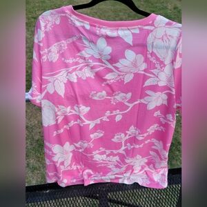Floral Pink Women's Top